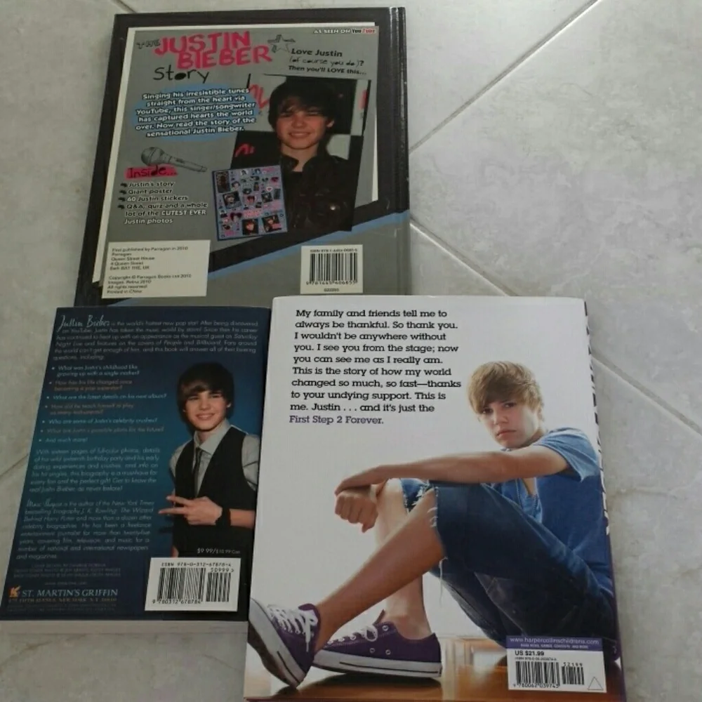 Justin Bieber set three